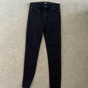 Hudson, Black, Nico Mid Rise, size 30